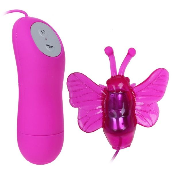Vibrateur stimulateur papillon mignon secret 12v