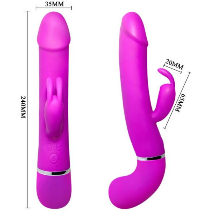 Vibrateur henry avec 12 modes de vibration et fonction squirt