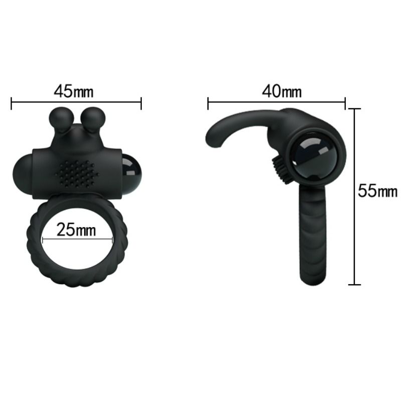 Eudora anneau vibrant avec stimulateur