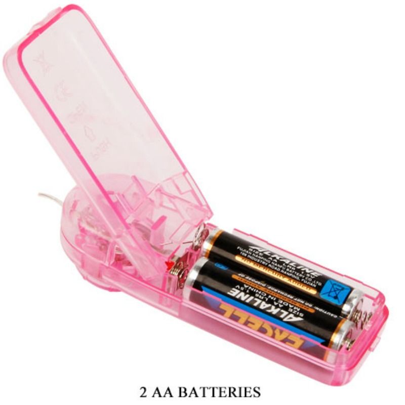 Harnais avec papillon vibrant multivitesses