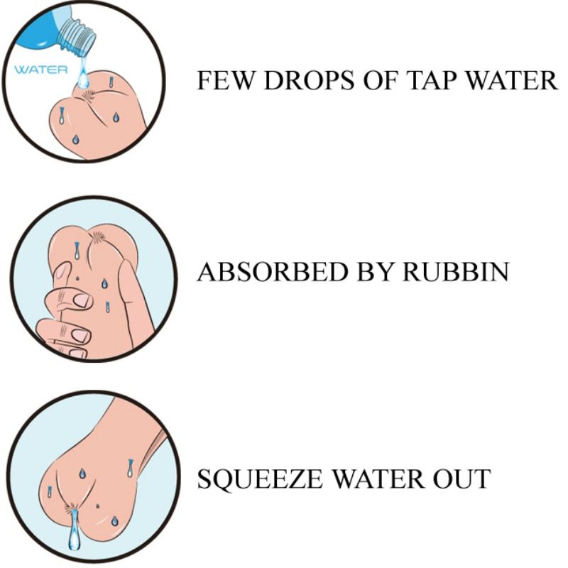 Masturbadeur peau d'eau ano modèle 2