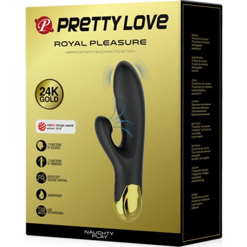PRETTY LOVE - JEU VIBRANT ET COQUIN INTELLIGENT, ONDES VIBRATOIRES ET STIMULANTES