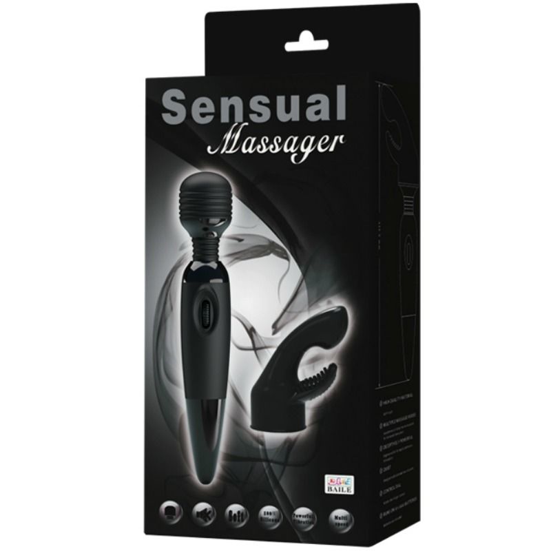 Masseur desensuelle  tête interchangeable
