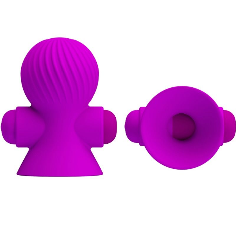 Stimulateurs de nipple 12 modes vibration lilas