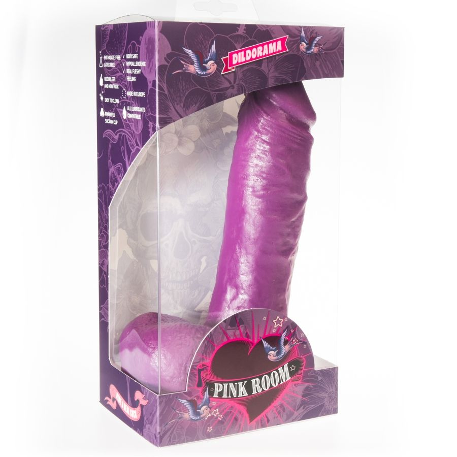 Gode Réaliste Anton Ventouse Puissante 21,5 cm - Pink Room