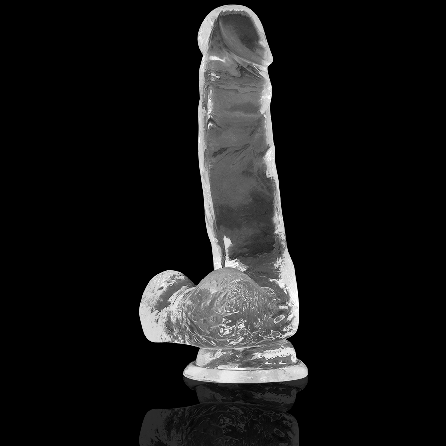 Gode Réaliste Bite Transparente Ventouse Veiné 4 Tailles - X Ray