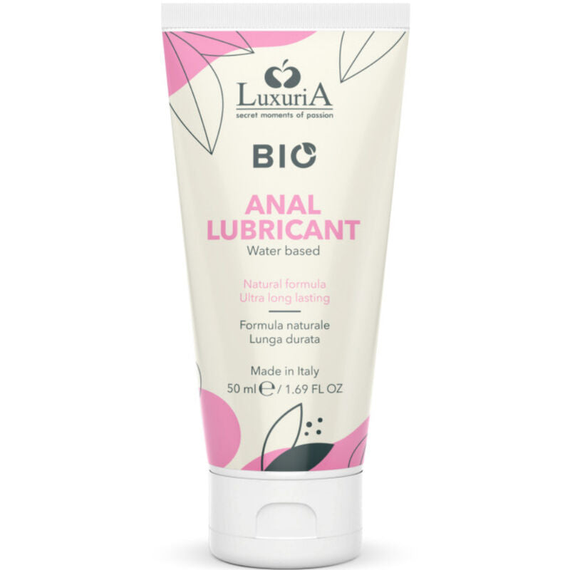 Lubrifiant Anal Bio Base Eau Luxuria Extraits Naturels - Intimateline