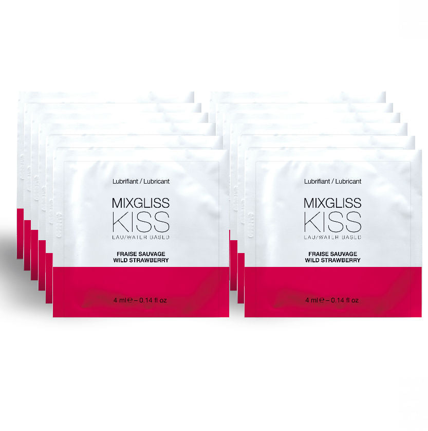 Lubrifiant Base Eau 12 Unidoses 4 ml - Mixgliss