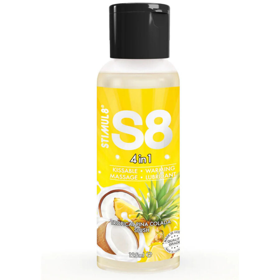 Lubrifiant Comestible Dessert 4-en-1 Base Eau - Stimul8