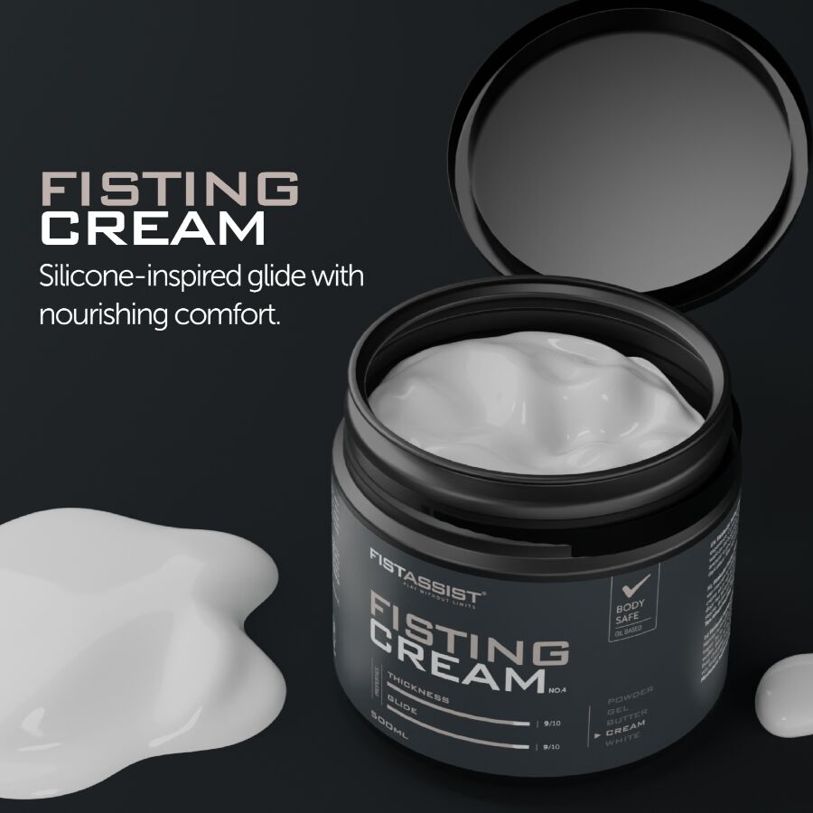 Lubrifiant Crème Fist Assist Glisse Longue Durée Végane 500 ml - Cobeco Pharma
