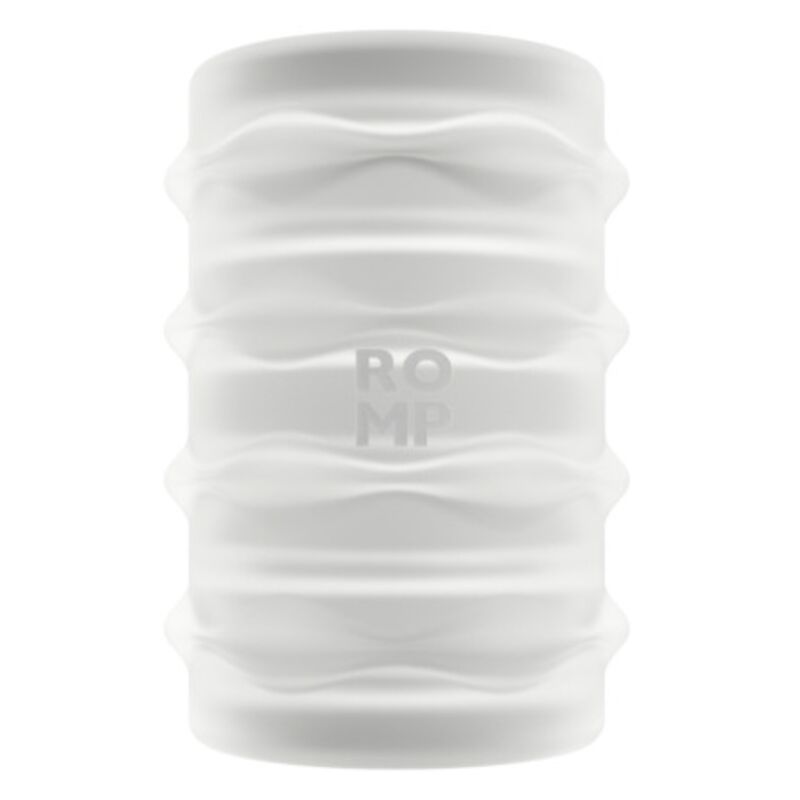 Masturbateur Mosh Transparent Texturé Gaine Réversible 6 cm - Romp