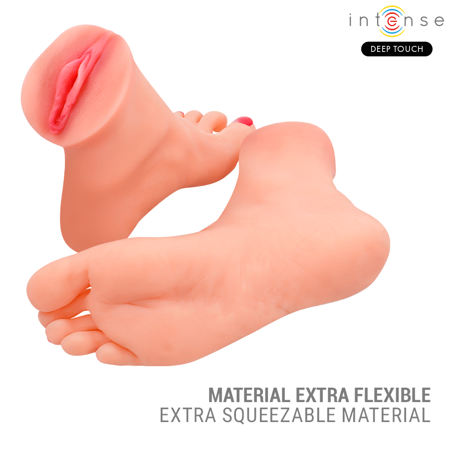 Intense masturbateur — pieds réaliste gabbie