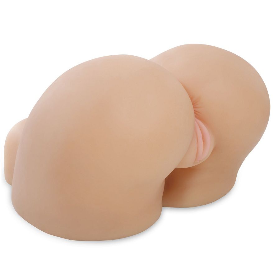 Masturbateur Réaliste Double Orifice Vagin et Anus Format Compact - Extreme Toyz