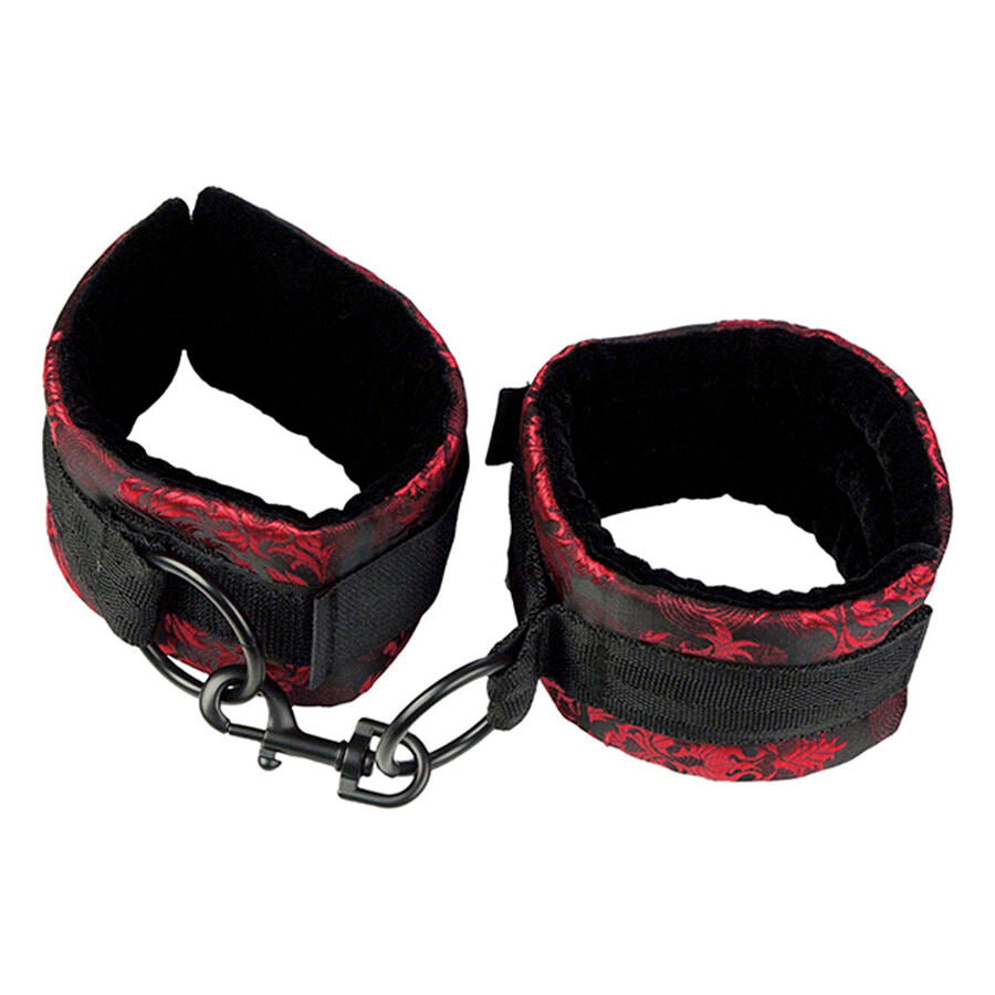 Menottes BDSM Scandal Doublure Souple Réglables Universelles - CalExotics