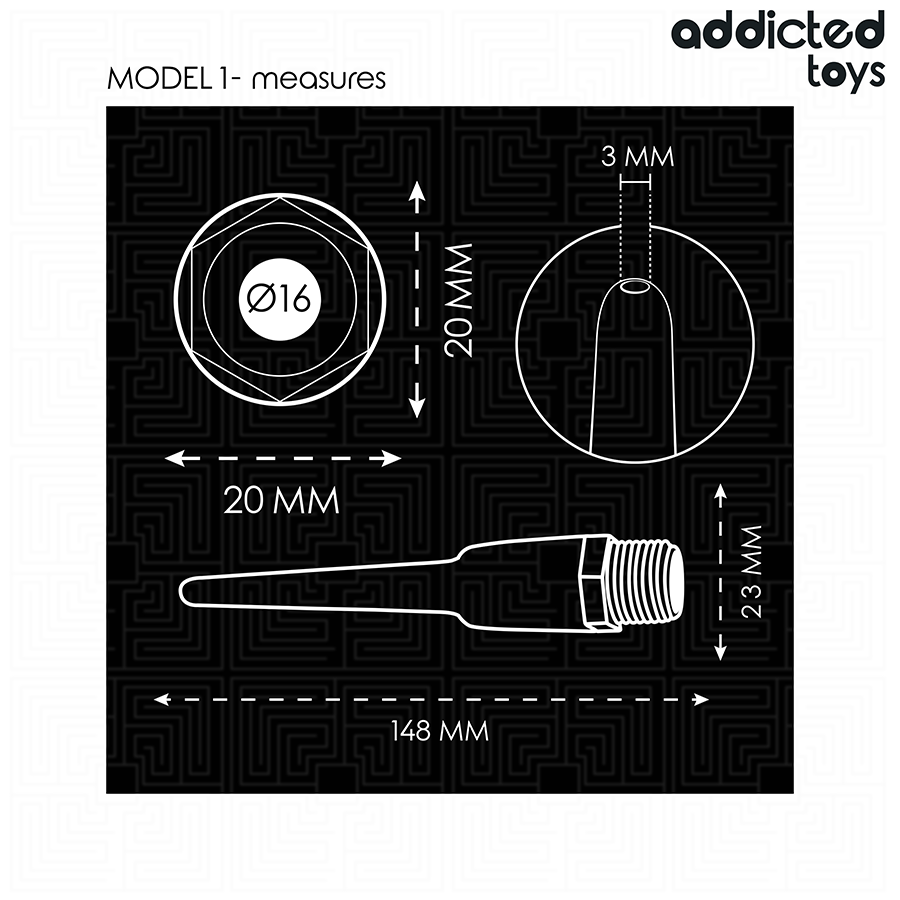 Nettoyant Anal Douche Intime Adaptateur Universel Modèle 1 - Addicted Toys