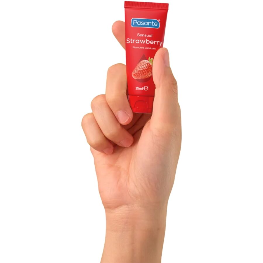 Pack Lubrifiants Aromatisés Base Eau 5 Saveurs Assorties 5 x 15 ml - Pasante