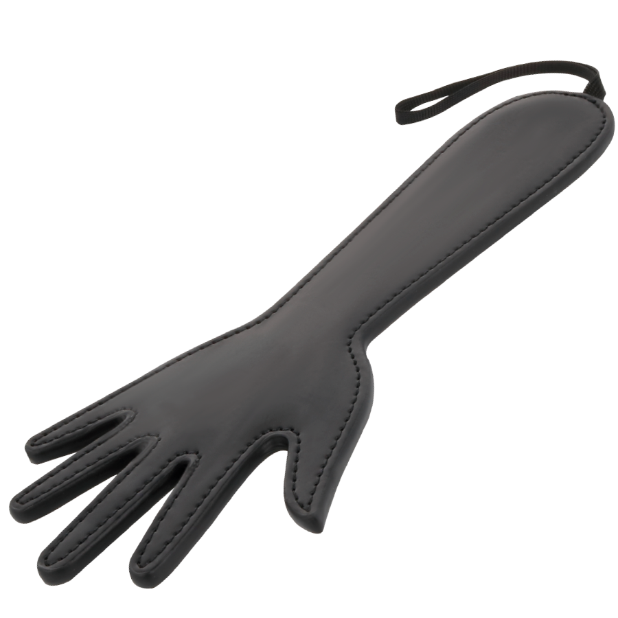 Paddle BDSM Pagaie à Main Fétichiste Coutures Renforcées - Darkness