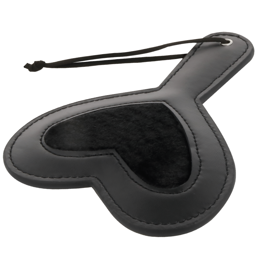 Pagaie BDSM Velours Fetish Love Coutures et Pointes - Darkness