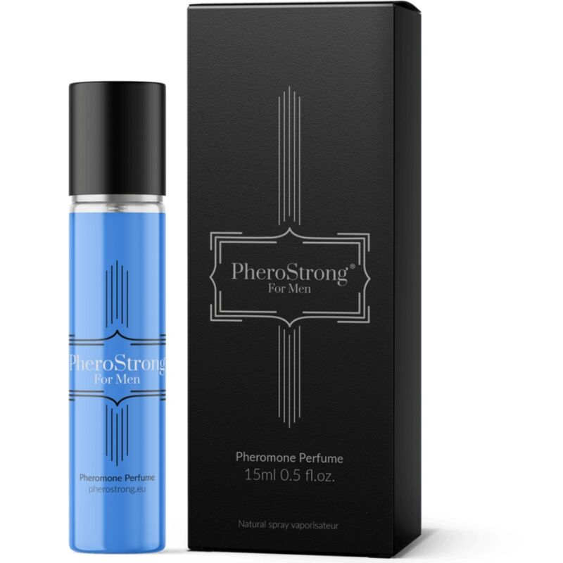 Parfum aux Phéromones Homme Notes Boisées Marines - Pherostrong