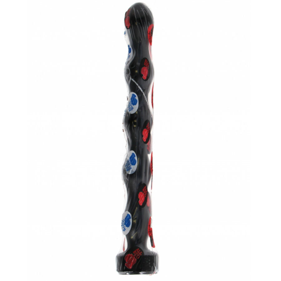Plug Anal Chapelet 32 cm 5 Boules Progressives Silicone - All Black