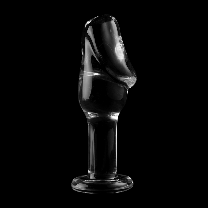 Plug Anal Verre Borosilicate Modèle 6 Base Large 12,5 cm - Nebula Series By Ibiza