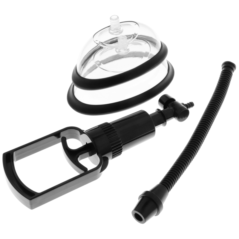 Pompe Vaginale Manuelle 2 Coupelles Interchangeables Sans Phtalate - Intense