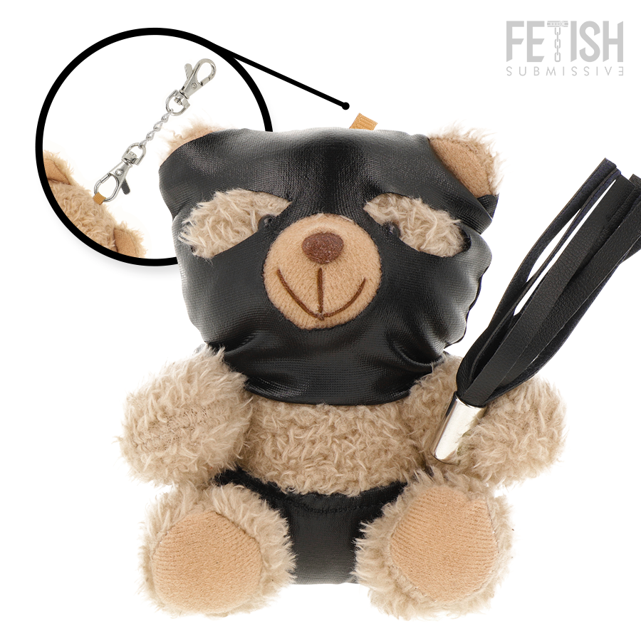 Porte-Clés Ours BDSM Luno Harnais et Accessoires Fétichistes - Fetish Submissive