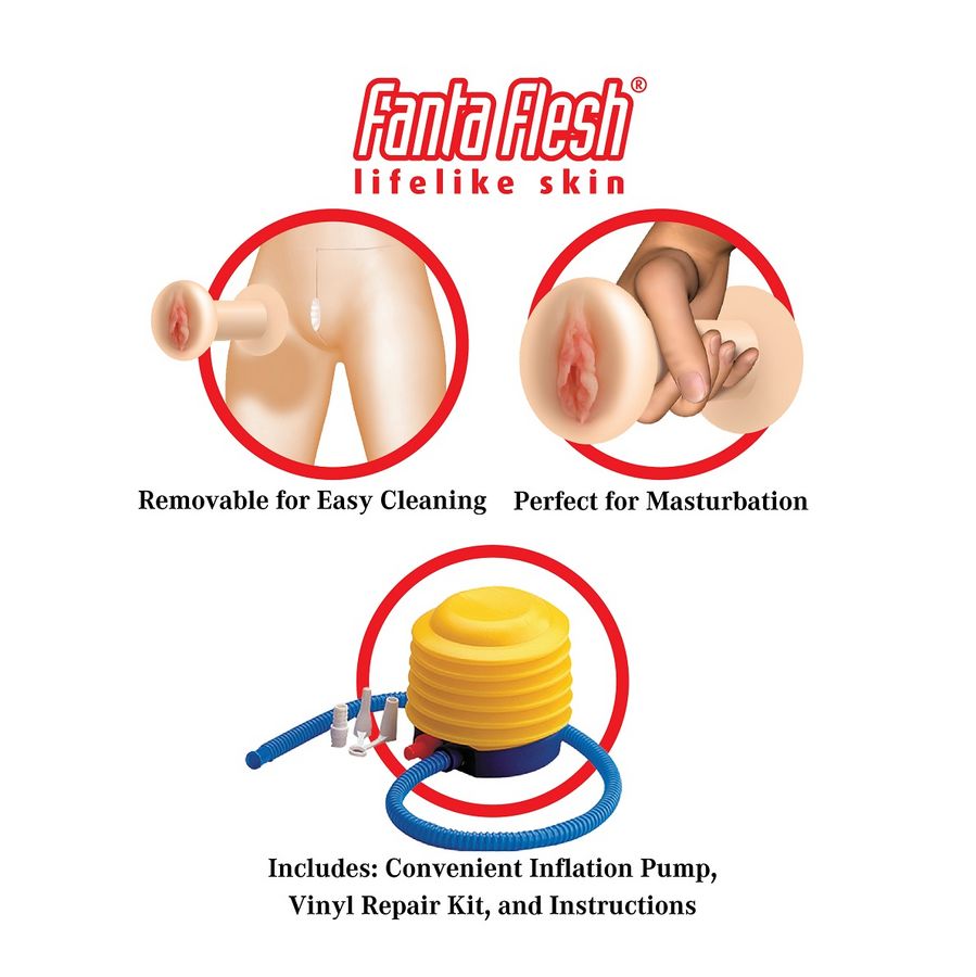 Poupée Gonflable Réaliste BJ Betty Position Levrette Orifices Amovibles - Extreme Dollz