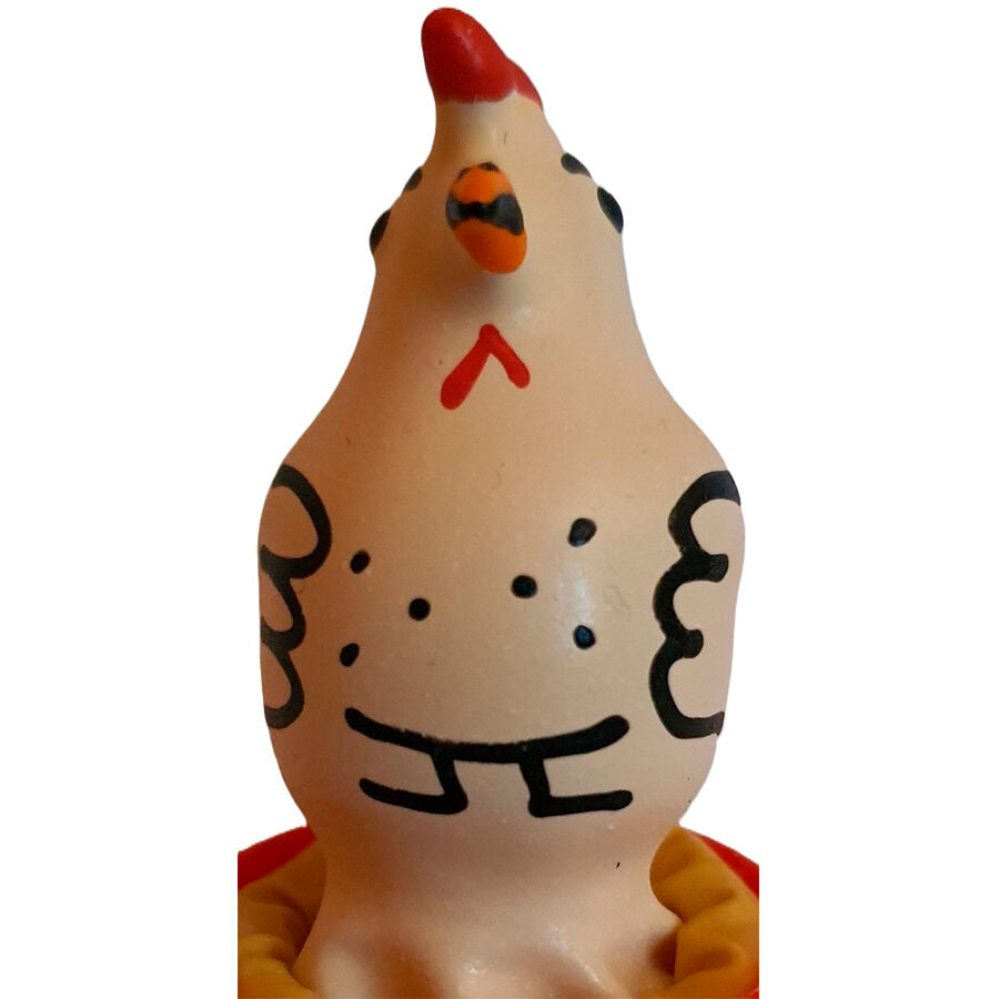 Préservatif Fantaisie Coq Cocky Peint à la Main Latex Naturel - Condomerie