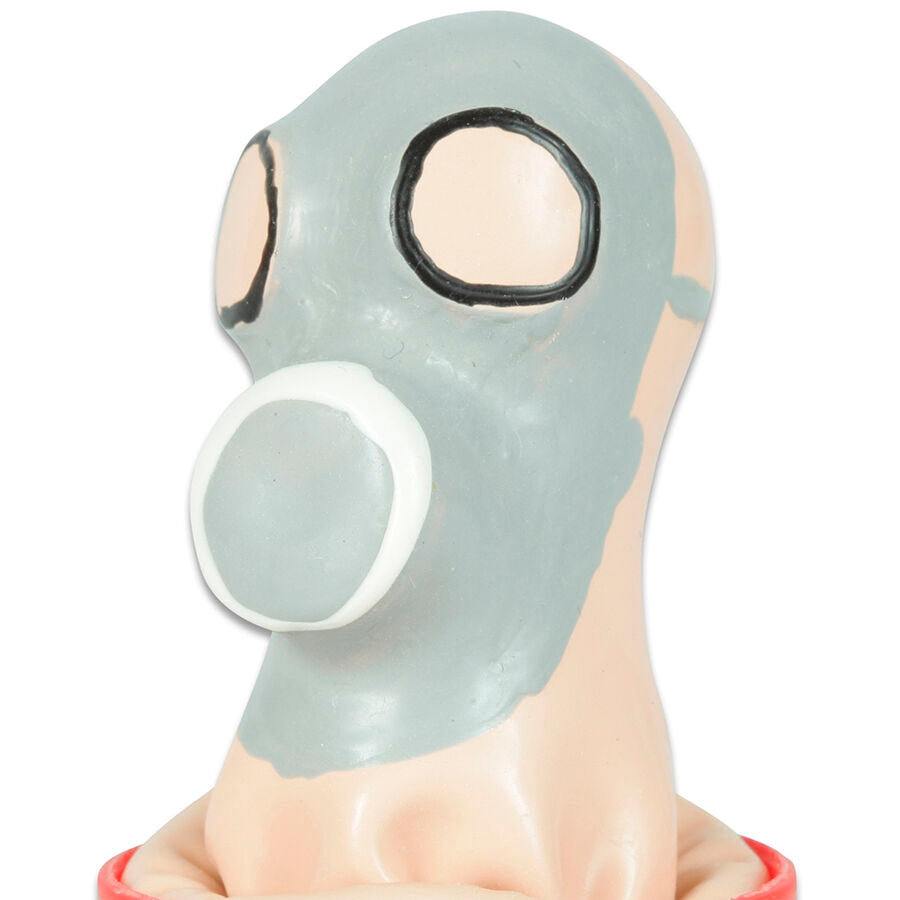 Préservatif Fantaisie Masque à Gaz Peint à la Main Latex Naturel - Condomerie