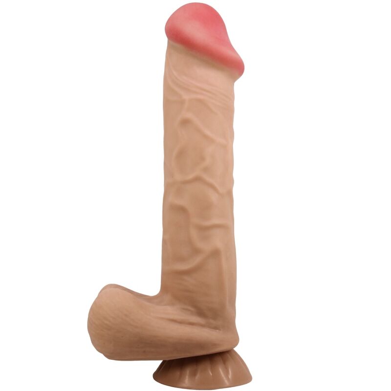 Pretty Love — Série Sliding Skin Gode Réaliste Avec Ventouse Sliding Skin Flesh 26 CM