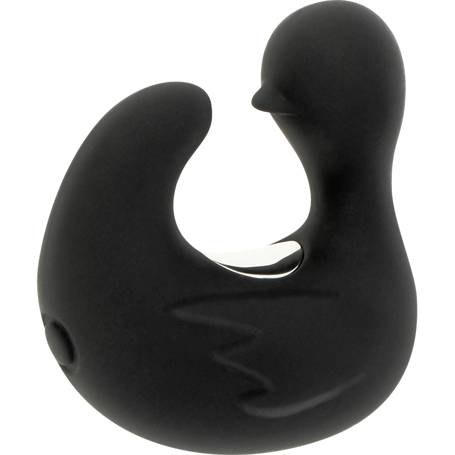 Stimulateur Clitoridien Doigt Duckymania Rechargeable 8 Modes - Black&Silver