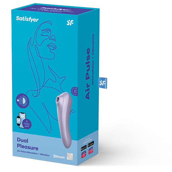 Stimulateur clitoridien dual — air pulse Satisfyer