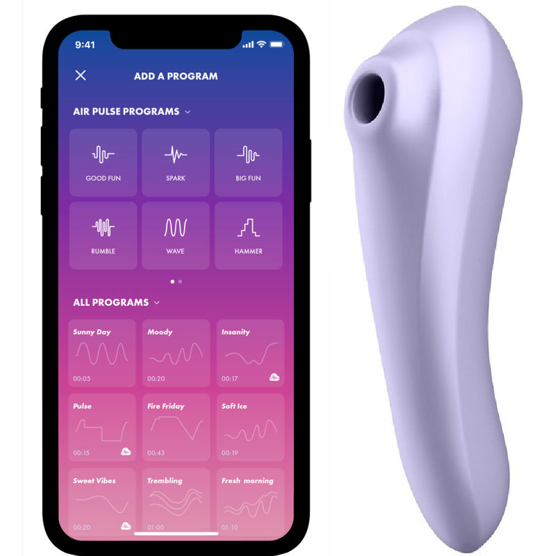 Pleasure et stimulateur clitoridien dual — Satisfyer