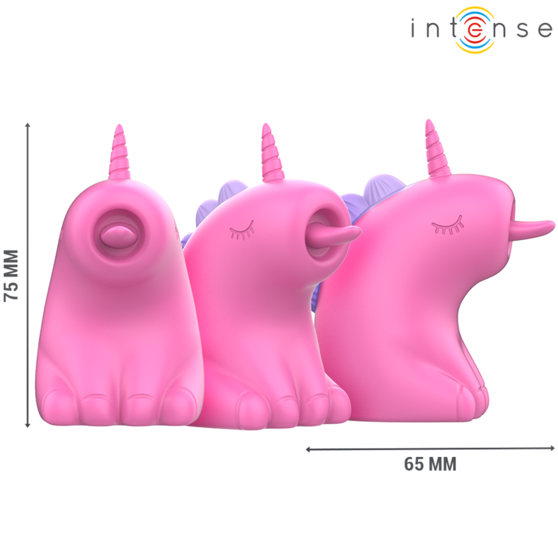 Stimulateur Clitoridien Langue Rotative 360° Pinkie Licorne IPX7 - Intense