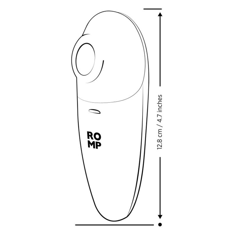 Stimulateur Clitoridien Switch X Tête Articulée 6 Niveaux - Romp