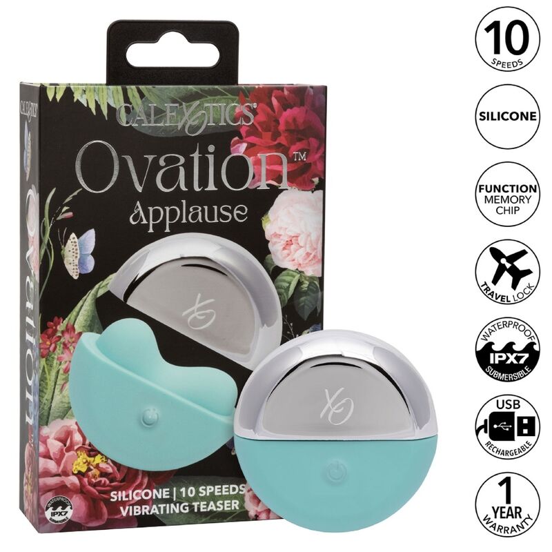 Stimulateur Clitoridien Vibrant Ovation 10 Vitesses Rechargeable - CalExotics