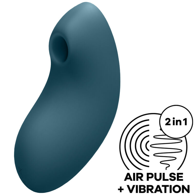 Stimulateur Clitoridien Vulva Lover 2 Air Pulse Double Moteur IPX7 - Satisfyer
