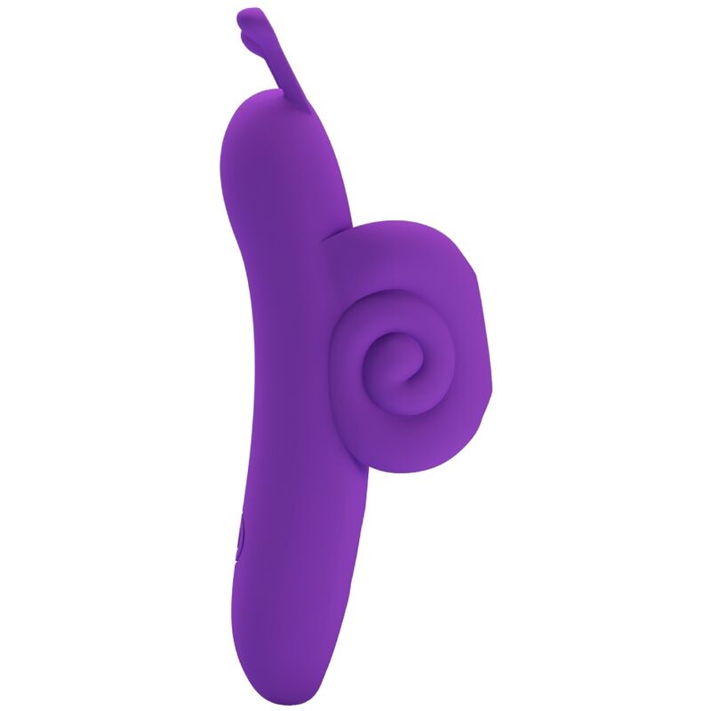 Stimulateur de Doigt Snail Vibrant 10 Modes Rechargeable - Pretty Love