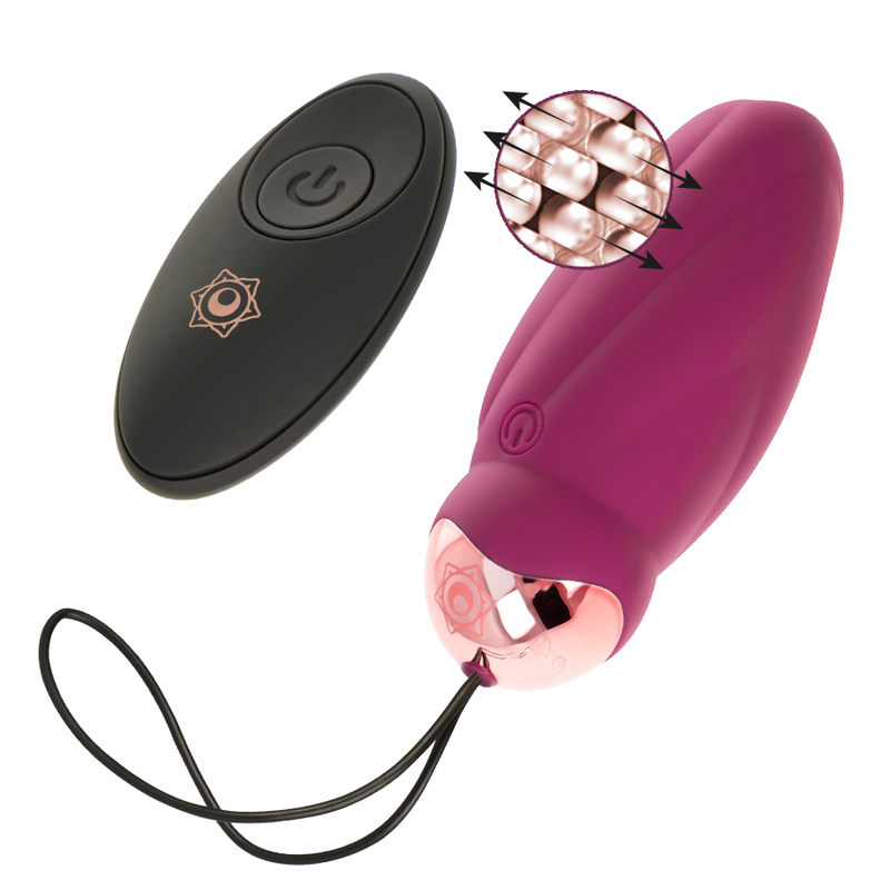 Œuf Vibrant Connecté Sita Rotation des Billes Télécommande 10 Modes - Rithual