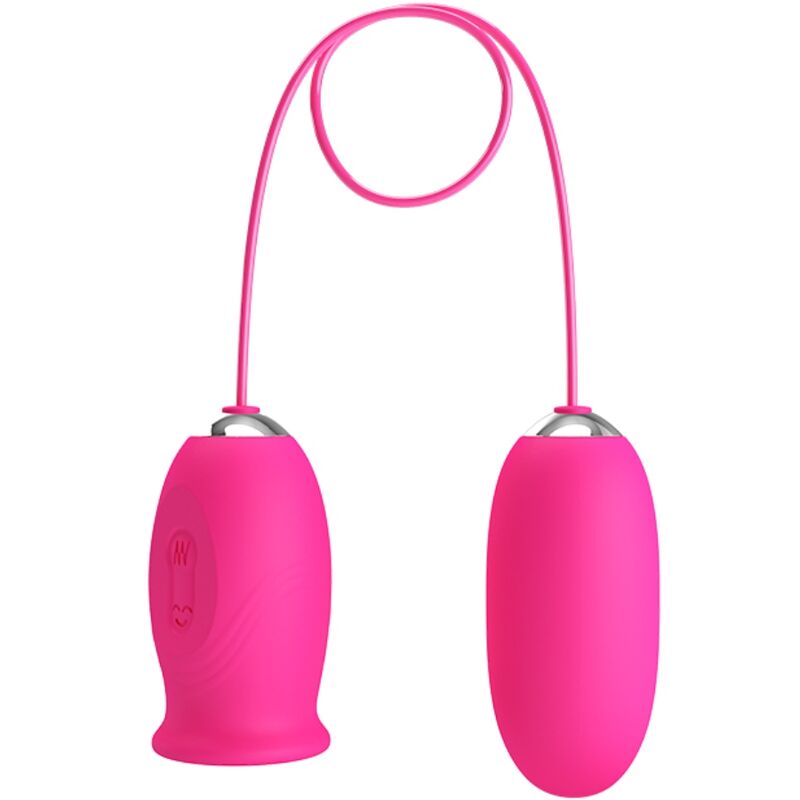 Œuf Vibrant Daisy Langue Stimulante Clitoris 12 Vibrations Rechargeable - Pretty Love
