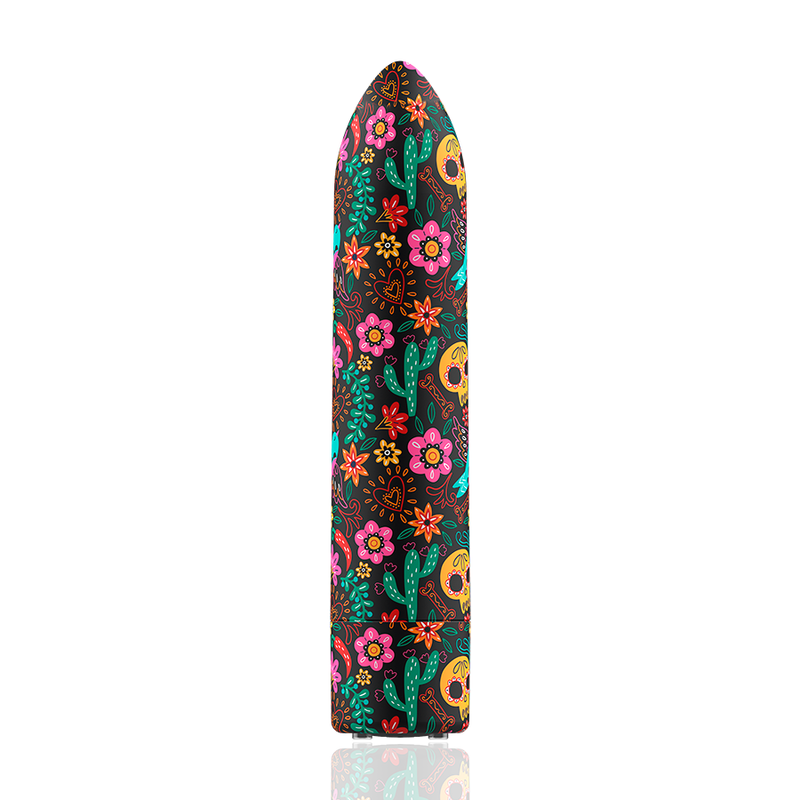 Œuf Vibrant Rechargeable Floral 10 Modes Submersible Compact - Custom Bullets