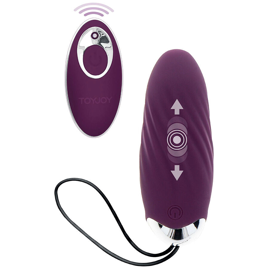 Œuf Vibrant Télécommandé Knock Knock Eggstavagant 8 Modes Rechargeable - Toyjoy