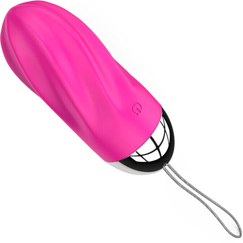 Œuf Vibrant Télécommandé Sweety Spiral Silicone Rose - Armony