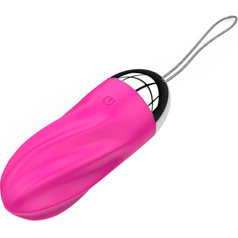 Œuf Vibrant Télécommandé Sweety Spiral Silicone Rose - Armony