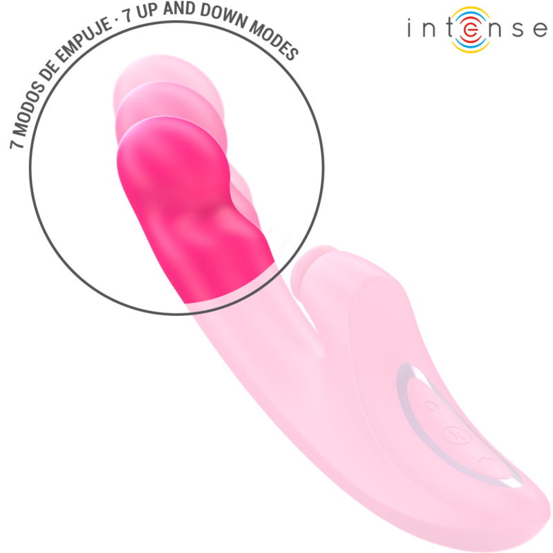 Vibromasseur 3 en 1 Emi Compact 10 Vibrations Aspiration Rechargeable - Intense