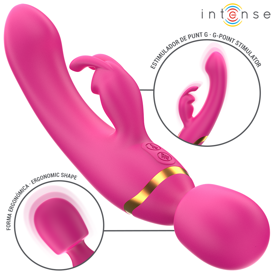 Double winona — vibromasseur rabbit Intense