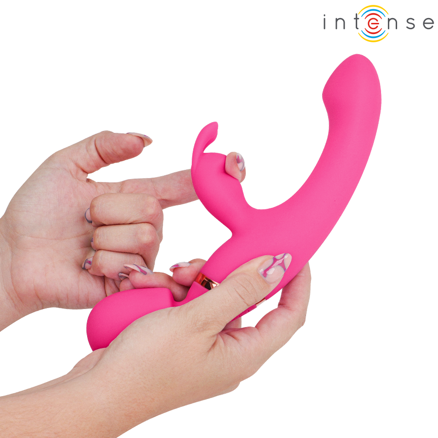 Intense vibromasseur rabbit — & wand 2 en 1