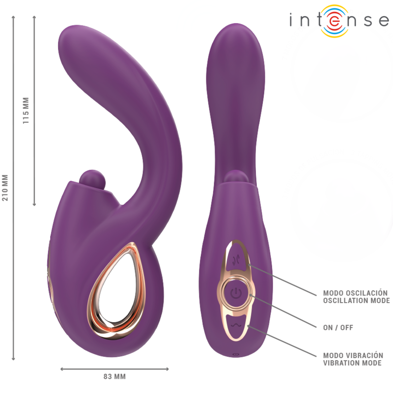 Vibromasseur Point G Lali Tapping Va-et-Vient Vibration IPX7 - Intense