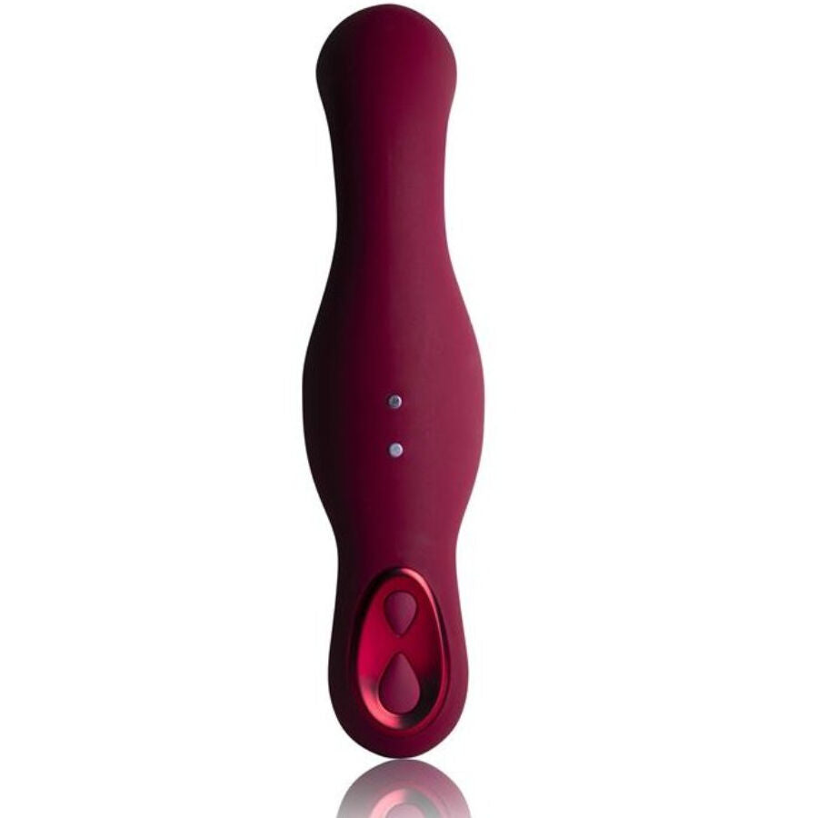 Vibromasseur Point G Ruby Glow Assis Mains Libres Télécommande - Rocks-Off